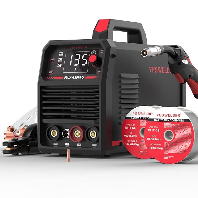 YESWELDER FLUX-135-PRO gasloses Schweißgerät, Produktfoto